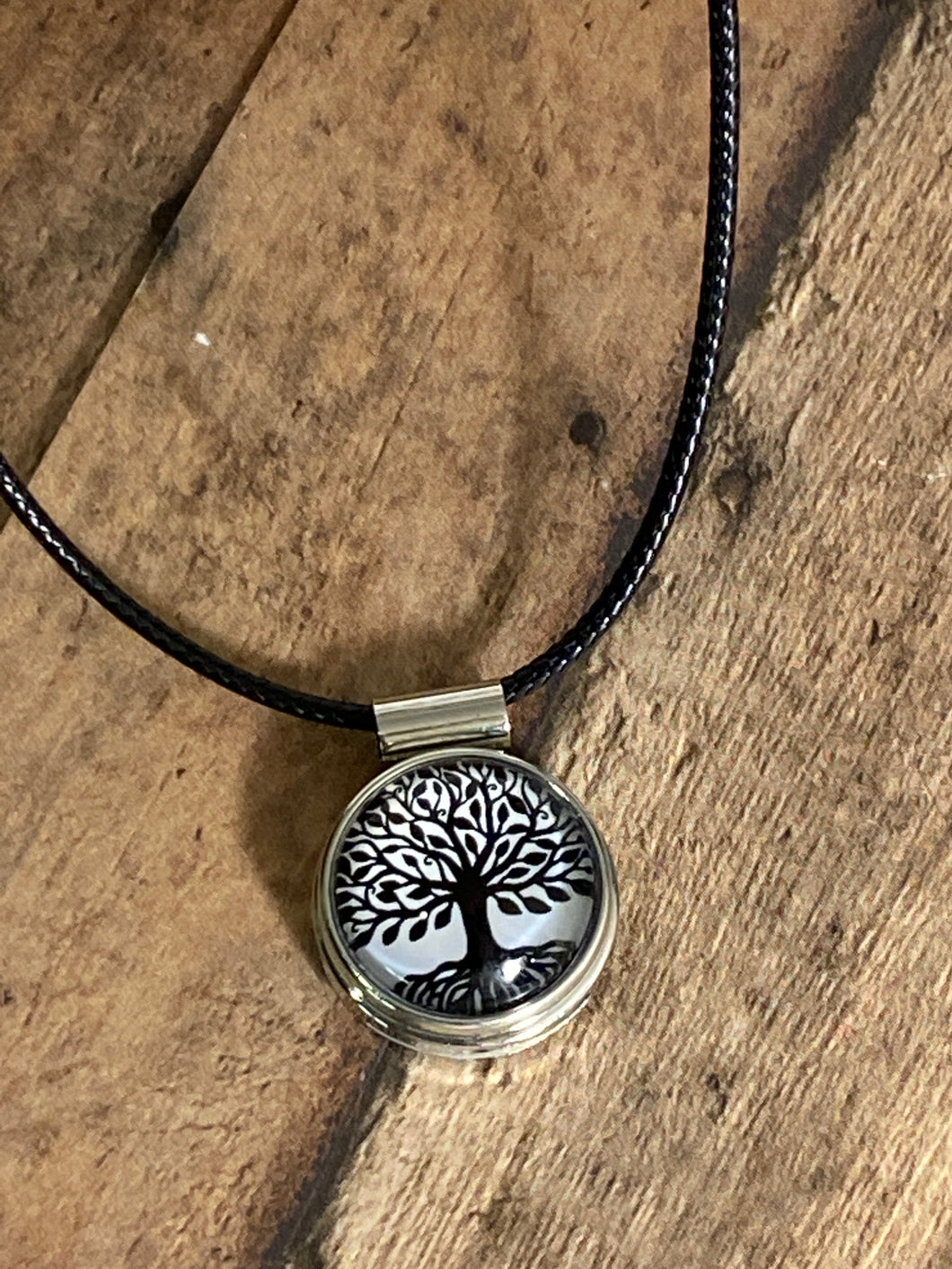 FAMILY TREE Snap Necklace (S37) 18-20