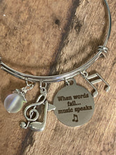 Load image into Gallery viewer, WHEN WORDS FAIL MUSIC SPEAKS

