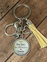 Load image into Gallery viewer, OUR LOVE STORY Keychain (K000-35)
