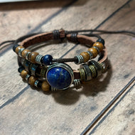 LEATHER Snap Bracelet