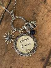 Load image into Gallery viewer, MOM IN LOVE Necklace (C189) 24&quot;
