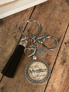 LET THE ADVENTURE BEGIN Keychain (K000-27)