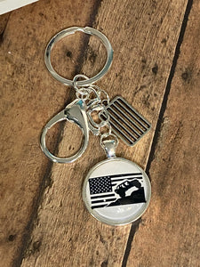 JEEP FLAG Keychain (K000-05)