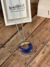 Load image into Gallery viewer, SILVER/WOOD &amp; RESIN Necklace
