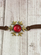 Load image into Gallery viewer, SNOWFLAKE Leather Bracelet (BR20)
