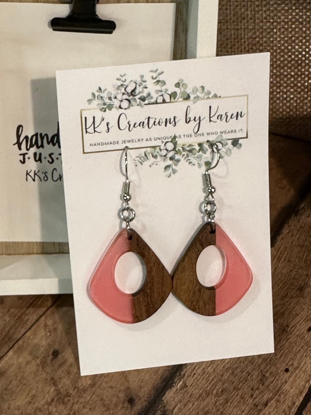 WOOD & RESIN Earrings