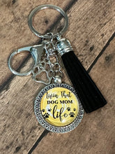 Load image into Gallery viewer, DOG MOM LIFE Keychain

