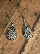 SWIRL Mini Snap Earrings