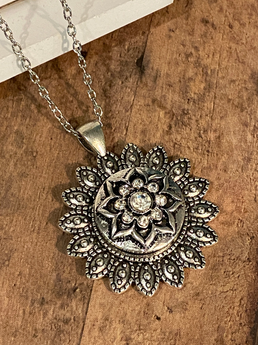 FLOWER/SUNFLOWER Snap Necklace (S54) 24