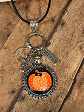 Load image into Gallery viewer, FALL PUMPKIN Necklace (18-20&quot;)
